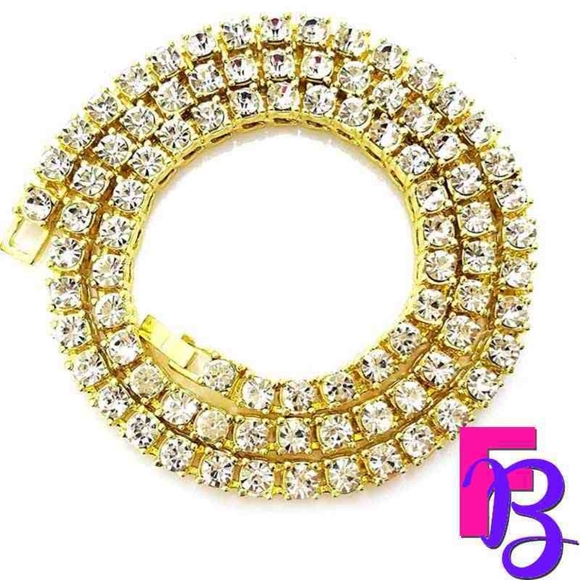 *NEW!* 5mm Mens Tennis Chain - Picture 6 of 12